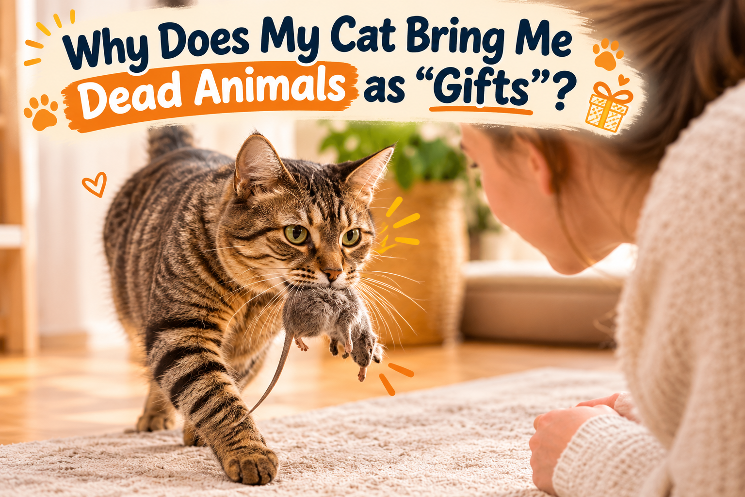 Why Does My Cat Bring Me Dead Animals as "Gifts"?