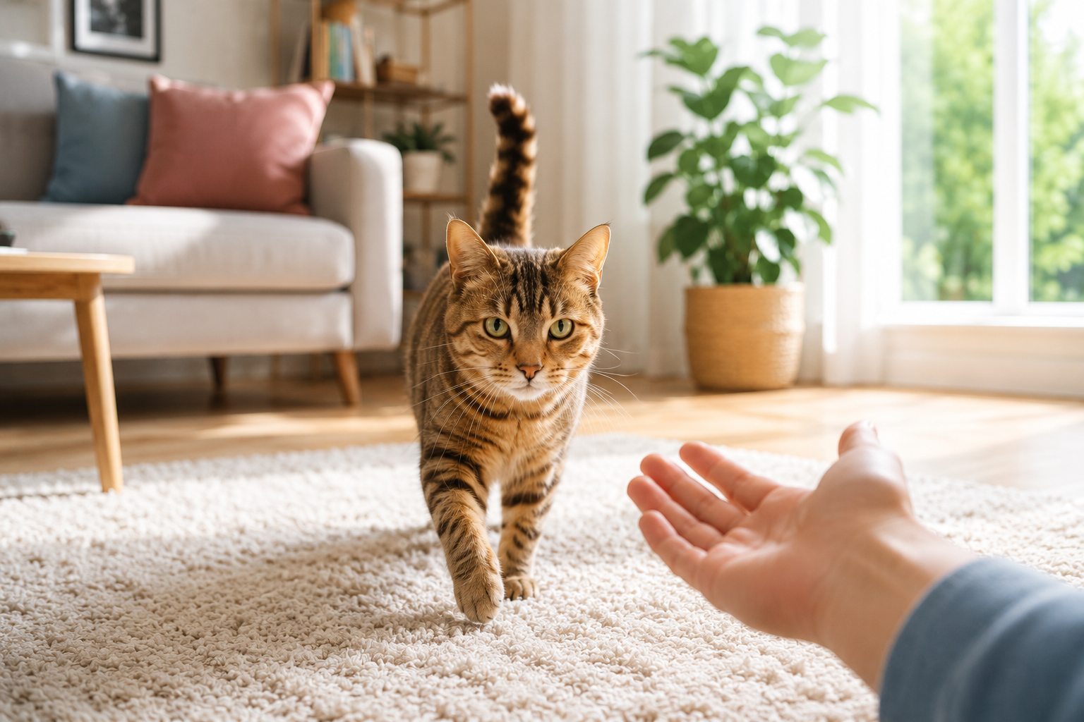 How to Train Your Cat to Come When Called