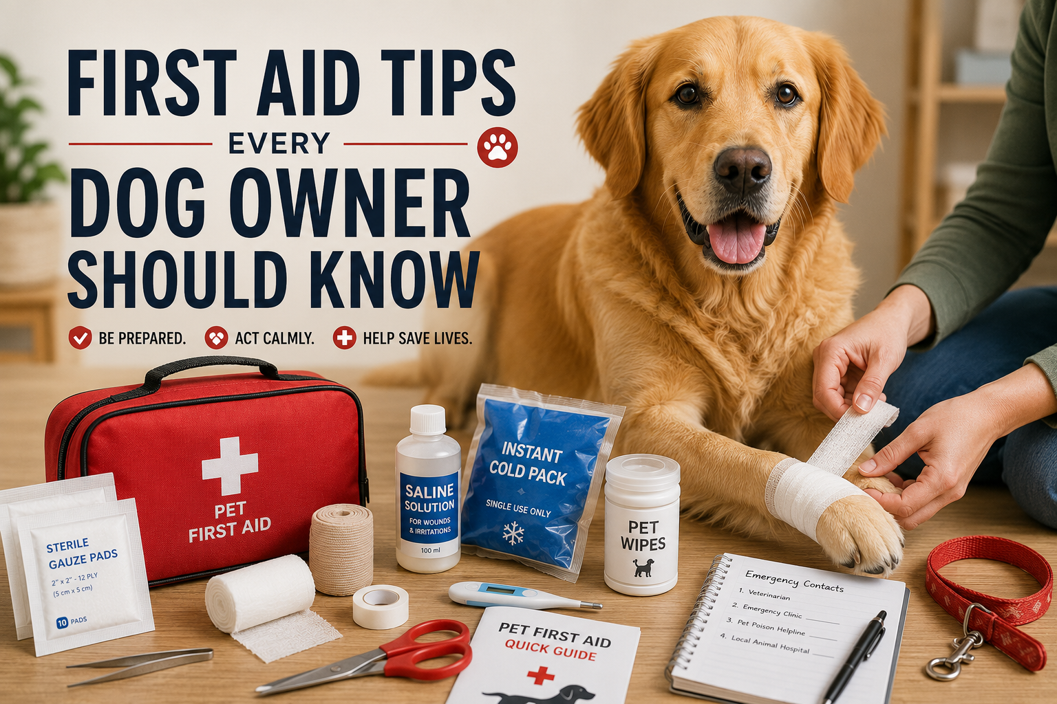 First Aid Tips Every Dog Owner Should Know