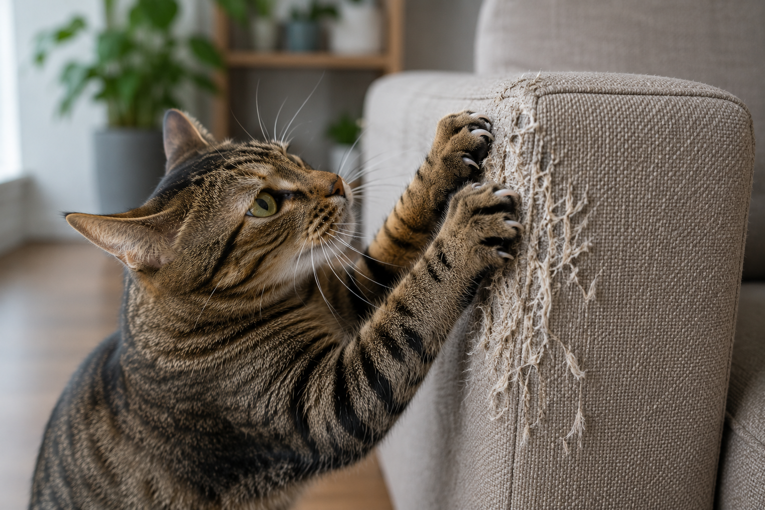 Why Does My Cat Scratch Furniture? How to Stop It