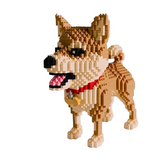 Yoshi 🐾 Shiba Inu Dog Building Block Set