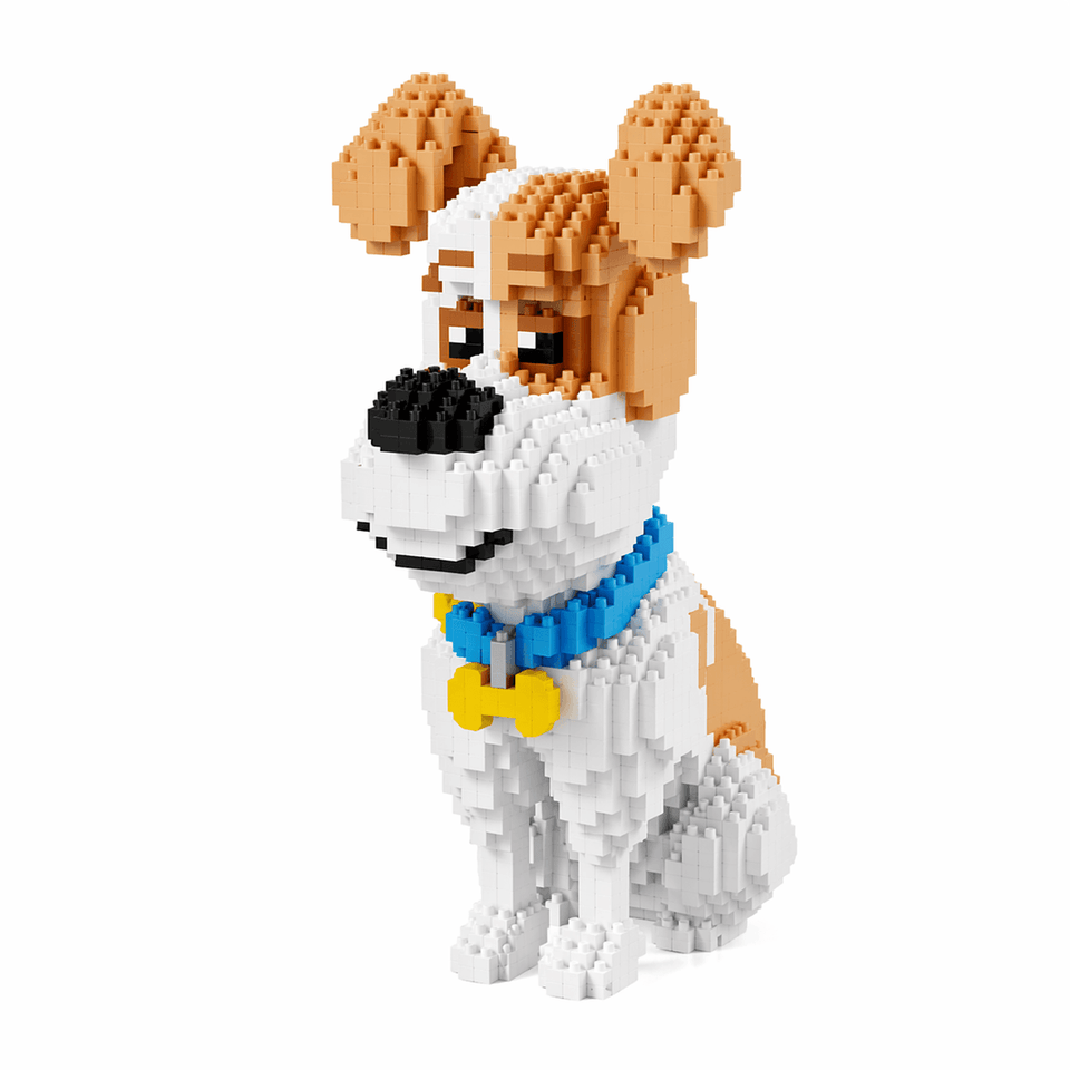 Oliver🐾 Jack Russell Terrier Dog Building Block Set