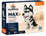 🐺 Luna – Siberian Husky Dog Building Block Set