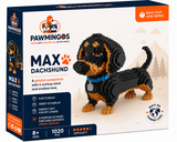 Max🐾 Dachshund Dog Building Block Set