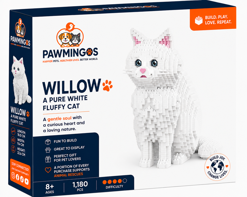 Willow-– Cat Building Block Set
